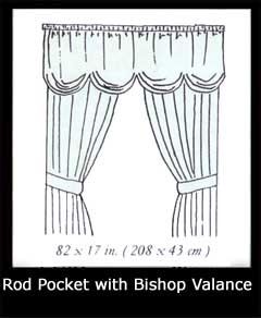 Bishop Valance Window Treatment
