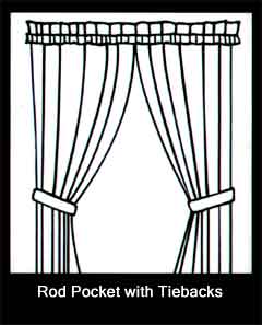 Tiebacks Window Treatment