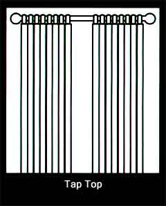 Tap Top Window Treatment