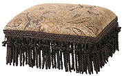 Valenciaga, Footstool. by Jennifer Taylor