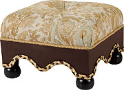 St.lucia, Footstool. by Jennifer Taylor