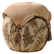 Woodland, Ottoman. by Jennifer Taylor