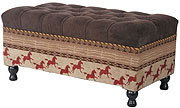 Clovis, Storage Bench. by Jennifer Taylor