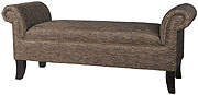Yorke, Roll Arm Bench. by Jennifer Taylor