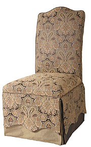 Valenciaga, A set of 2 Dining Parson Chair. by Jennifer Taylor