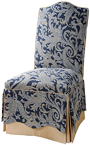 Hampton, A set of 2 Dining Parson Chair. by Jennifer Taylor