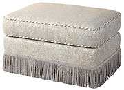 Swanson, Ottoman. by Jennifer Taylor