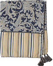 Hampton, A set of 2 Throw. by Jennifer Taylor