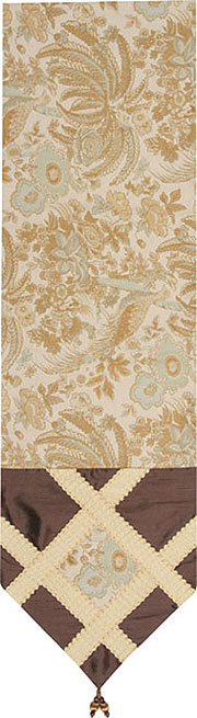 St.lucia, A set of 2 Table Runner. by Jennifer Taylor