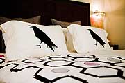 Click on the image to see the Corvus Crest by Luxury Lab Linens