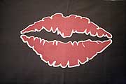 Click on the image to see the Goodnight Kiss Red by Luxury Lab Linens