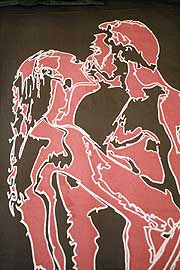 Click on the image to see the Goodnight Kiss Red by Luxury Lab Linens