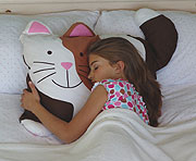 Cat Girl Sleeping With Pillowcase 2