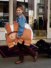 Pony Girl Traveling Pillowcase
