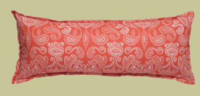 Boheme Persimmon - Boudoir Pillow12"x 16" Pillow