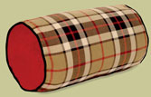 Fulham Road - Neckroll Pillow 7"x 14" Pillow