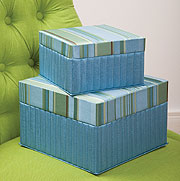 Sandy Wilson - A set of 2 Boxes.: Squate Boxes?Set of 2),9 7/8