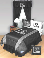 Side Line of Oakland Raiders