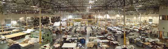 Bed Linen Manufacturer - Production Floor